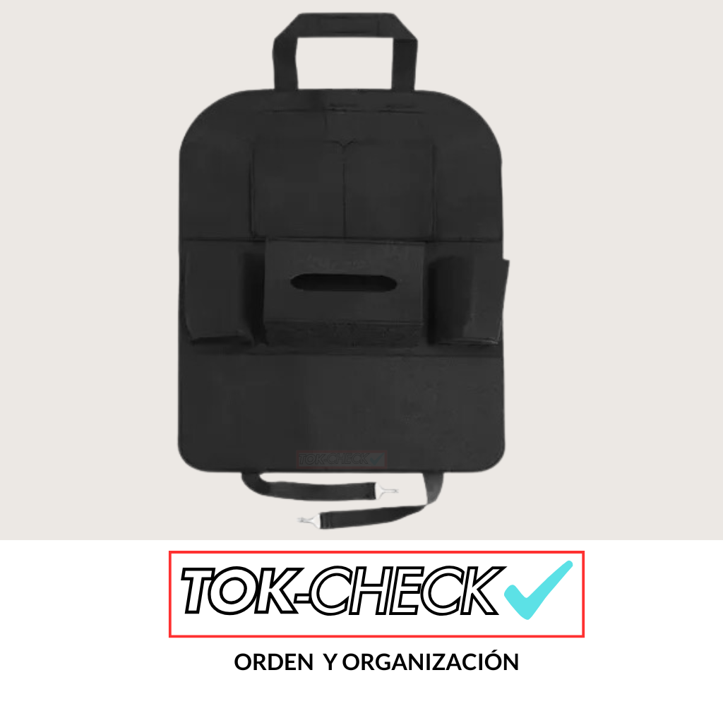 Bolso organizador para respaldo de asiento